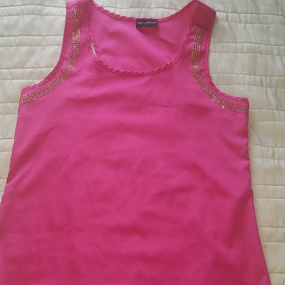 Pink blouse